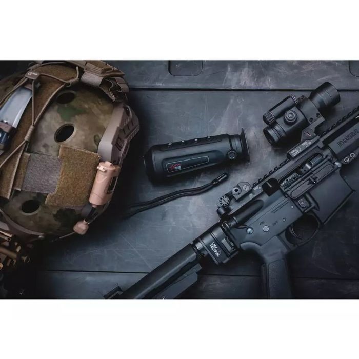 Тепловізійний монокуляр AGM Taipan TM10-256 з інфрачервоним детектором і дисплеєм