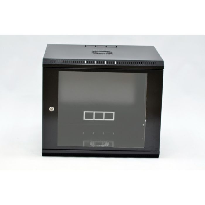 Шафа серверна CMS 12U 600 x 350 x 640 UA-MGSWL1235B для мережевого обладнання