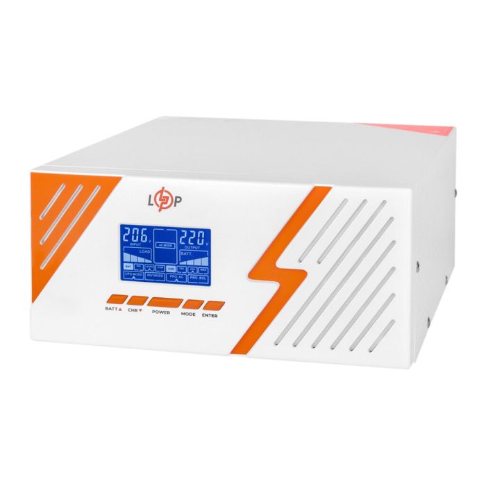 Джерело безперебійного живлення Logicpower LPM-PSW-1500VA White 12V (1050 Вт) з правильною синусоїдою