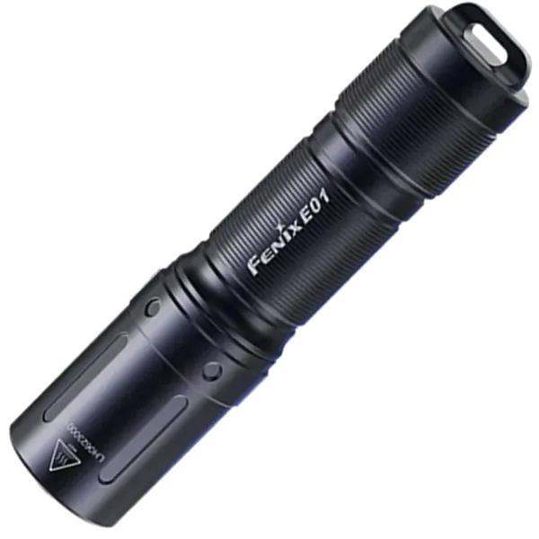 Fenix E01 V2.0  чорний ліхтар наключний