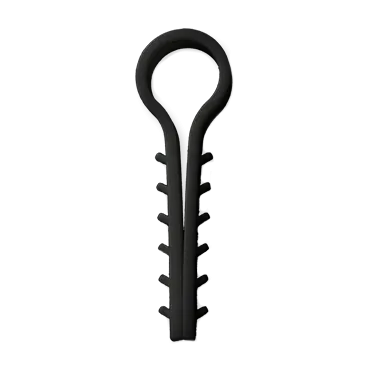 Дюбель Ziplex ялинка кругла d 12 чорна (100 шт)