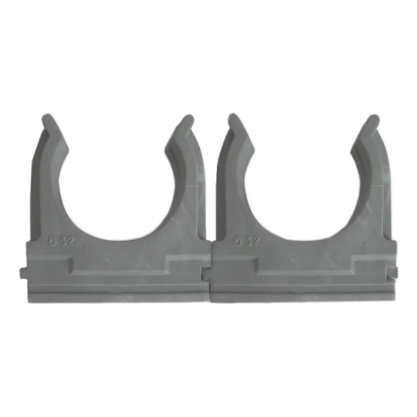 Крепление Ziplex для гофри d 32 сіре (25 шт)