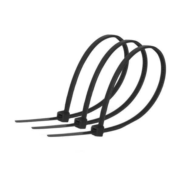 Стяжка Ziplex кабельна 3х100 чорна (100шт)