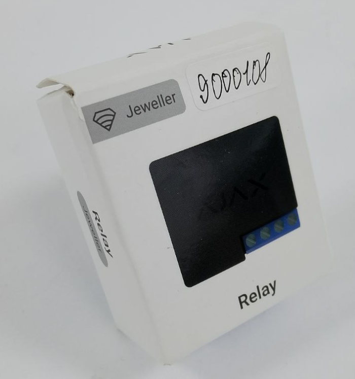 (Уцінка) Бездротове реле з сухим контактом Ajax Relay для управління приладами