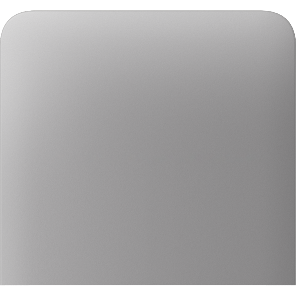 Бічна кнопка для одноклавішного вимикача Ajax SideButton (1-gang) vertical Fog