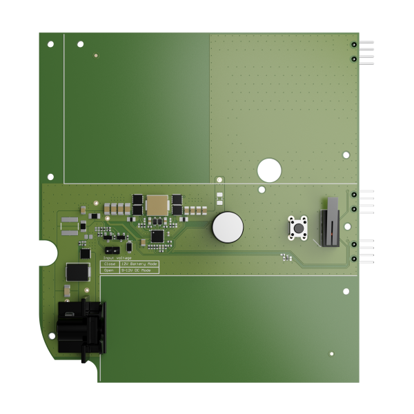 Плата блоку живлення Ajax 12V PSU for NVR (112255.305.NC)