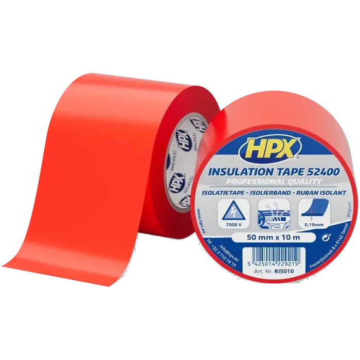 HPX RI5010 52400 50мм x 10м Стрічка ПВХ ізоляційна