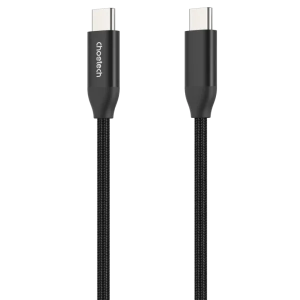 Choetech XCC-1035 1.2м Black USB-C to USB-C PD3.1 Кабель