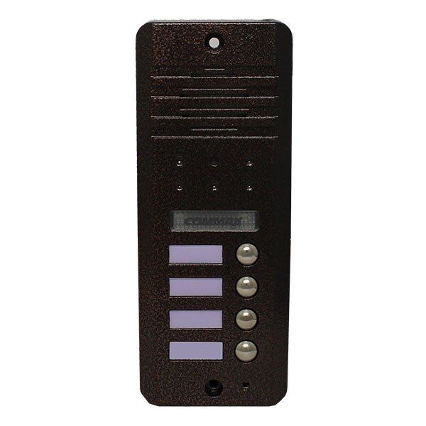 Відеопанель 4-абонентська Commax DRC-4DC, Brown