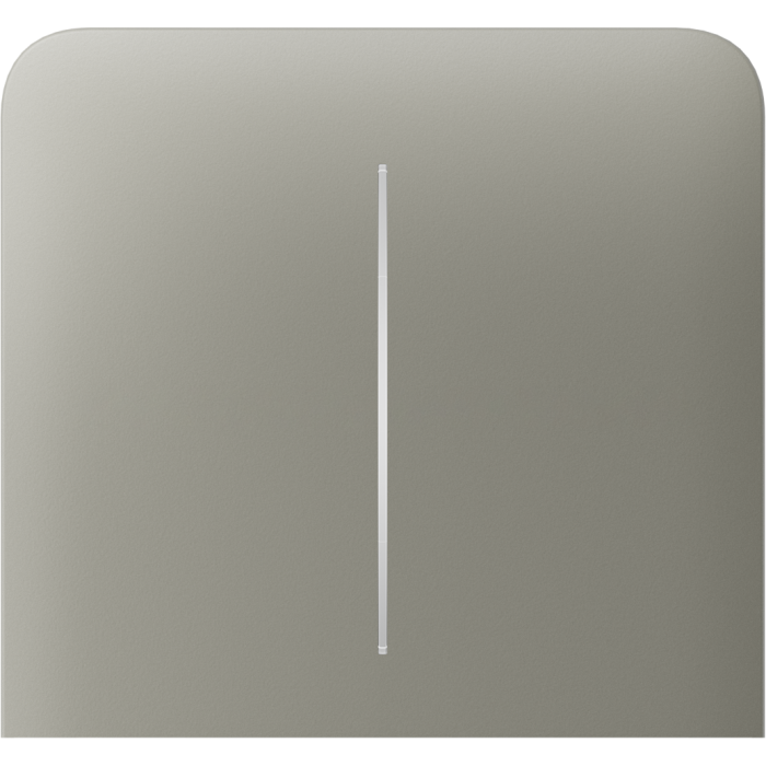 Бічна кнопка для двоклавішного вимикача Ajax SideButton (2-gang) vertical Olive