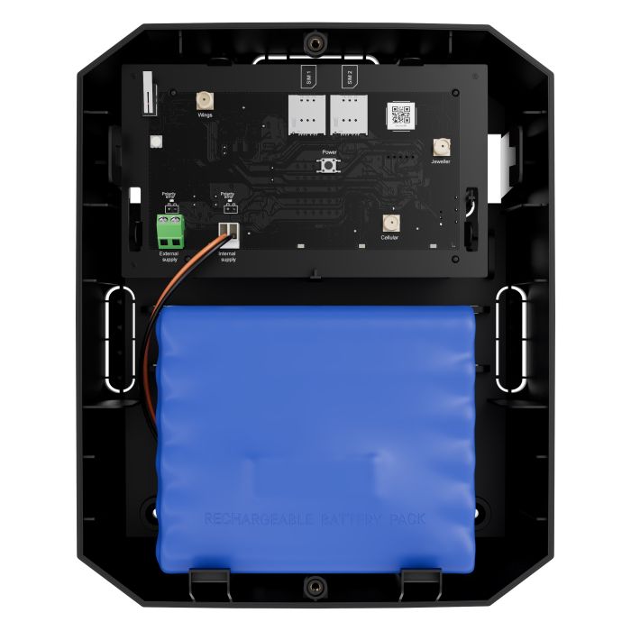 Комплект із 36 перезарядних батарей LiFePO4 для встановлення в Hub BP Jeweller Ajax Internal battery RB (6,4V/36Ah) (121874.313.NC)