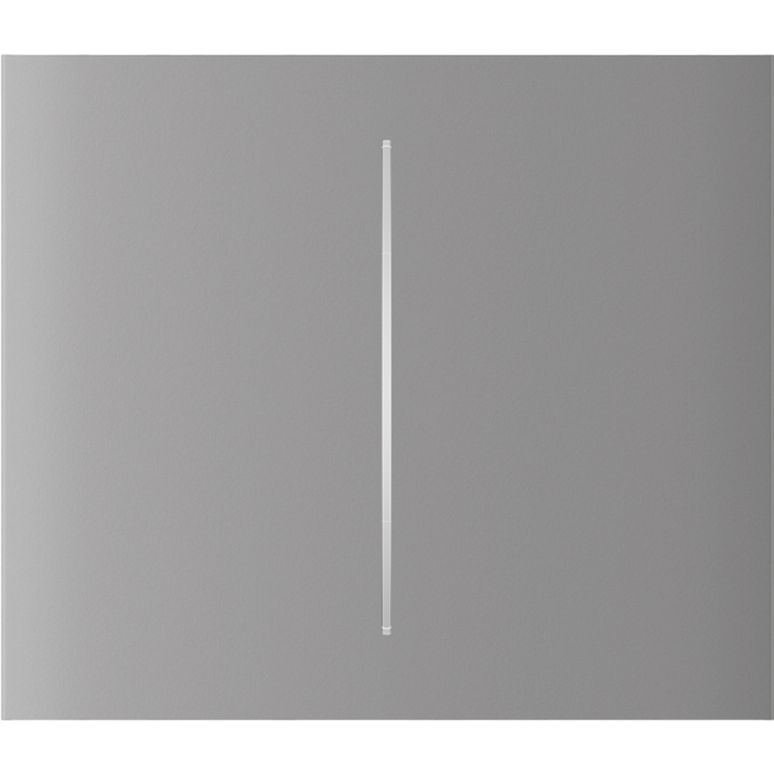 Центральна кнопка для двоклавішного вимикача Ajax CenterButton (2-gang) vertical Fog