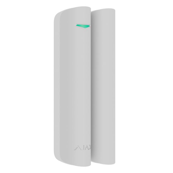 Бездротовий датчик відчинення з герконом і сенсорами удару, нахилу та маскування Ajax Superior DoorProtect G3 Jeweller White (130590.347.WH1)