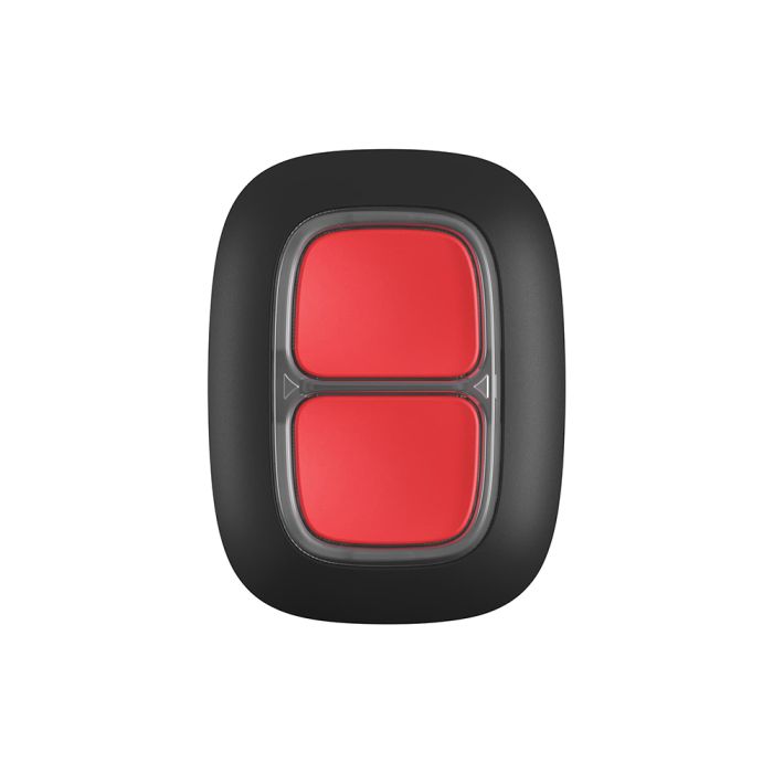 Бездротова екстрена кнопка Ajax DoubleButton Black