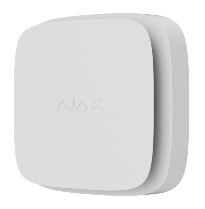 Бездротовий датчик диму і температури Ajax FireProtect 2 SB (Heat/Smoke) (8EU) White