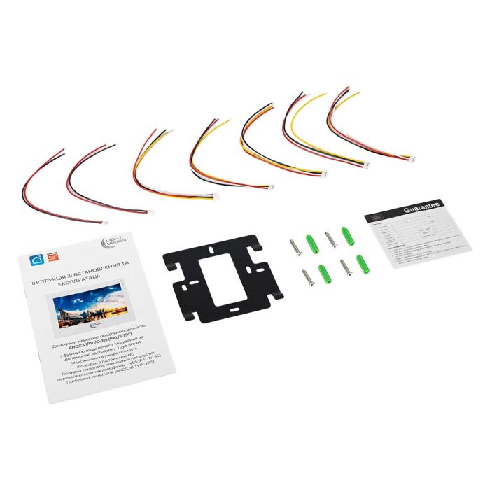 Відеодомофон 10" WiFi Tuya Light Vision SINGAPORE FHD White