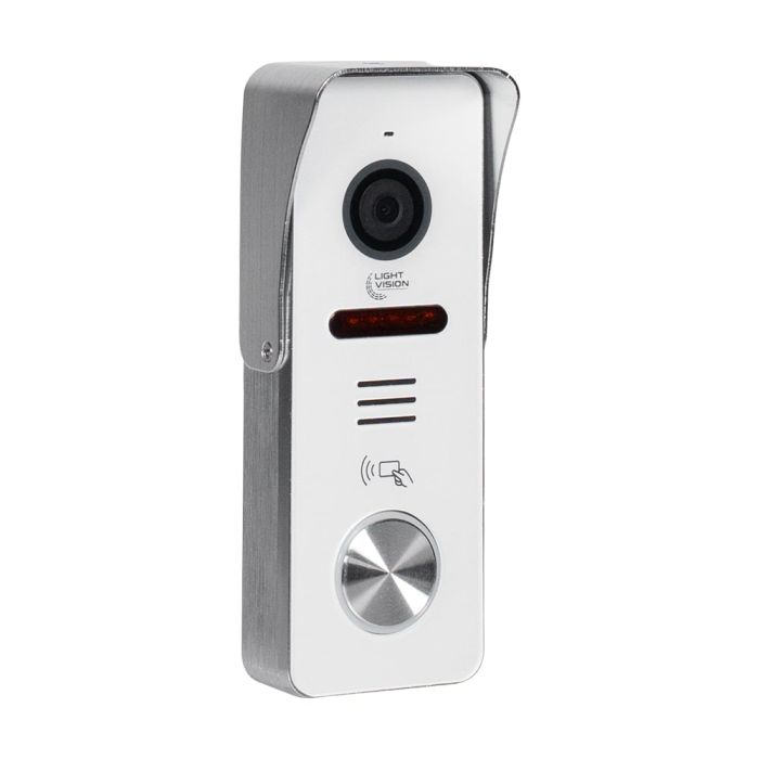 Відеопанель Light Vision RIO FHD(RF) Silver зі зчитувачем Mifare