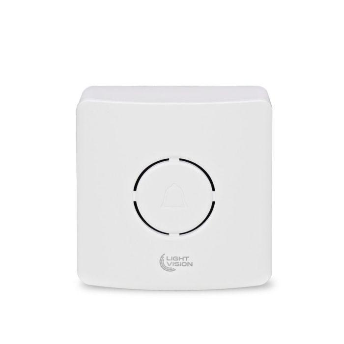 Дверний WiFi дзвінок Light Vision VLC-DR10T(Tuya) White з ІЧ-датчиком руху