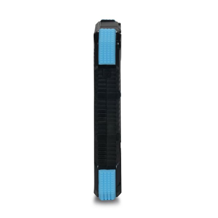 Повербанк з сонячною панеллю 20000mAh Power Bank Kraft TPB-1820SLP Blue бездротова зарядка 18W QC2.0 LED-ліхтар
