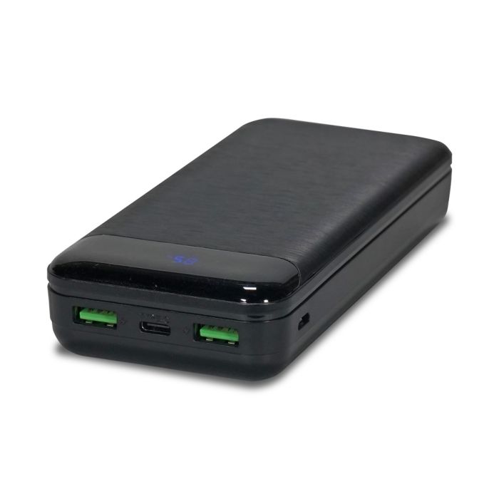 Повербанк 20000 mAh Power Bank Kraft KPB-2020FC Black 22.5W QC3.0