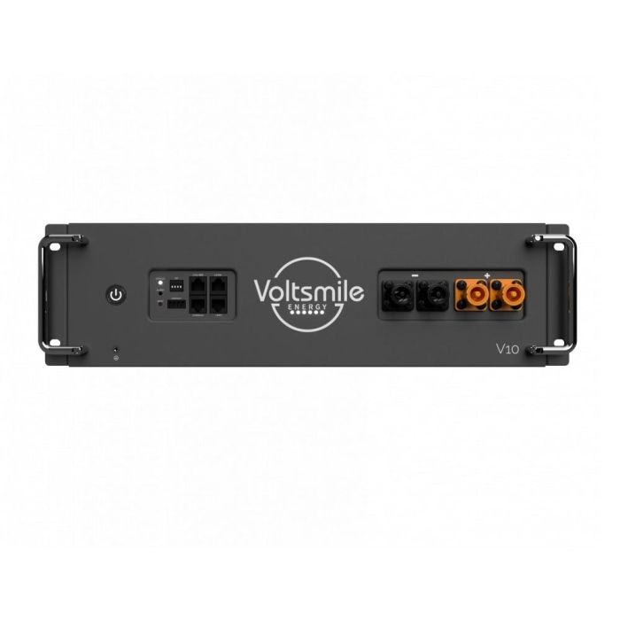 Акумуляторна батарея літій-залізо-фосфатна LiFePO4 51.2В 5120Втг Voltsmile V10 Classic монтаж в стійку 19"