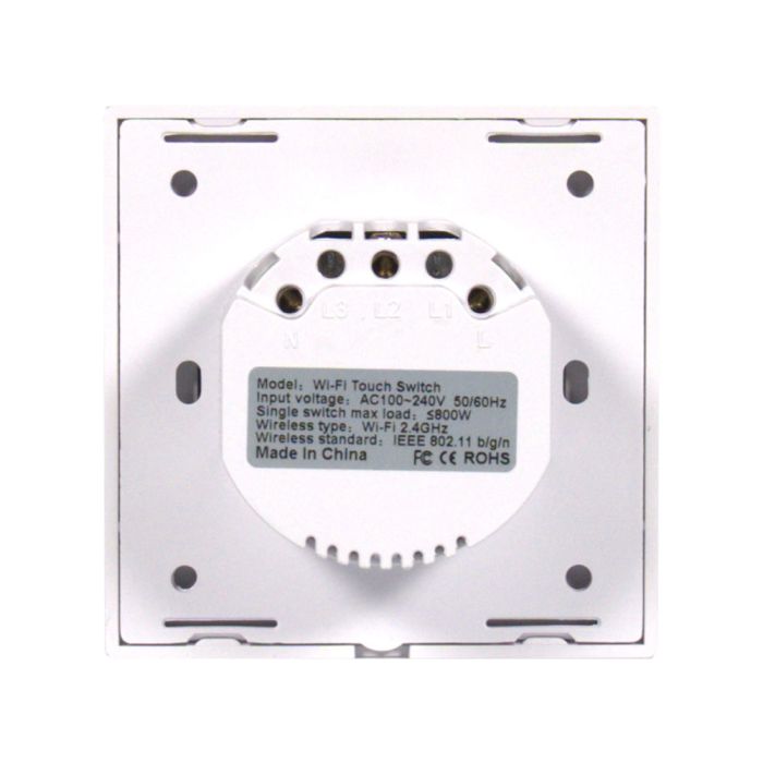 Розумний вимикач світла одинарний з WiFi Trinix TRX-LS01(WiFi)