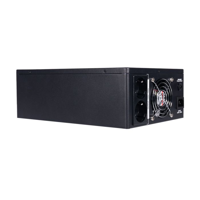 Високочастотний інвертор 1500VA/1.5kW Kraft KRF-SAVR1500VA/1.5kW-24V під зовнішній акумулятор