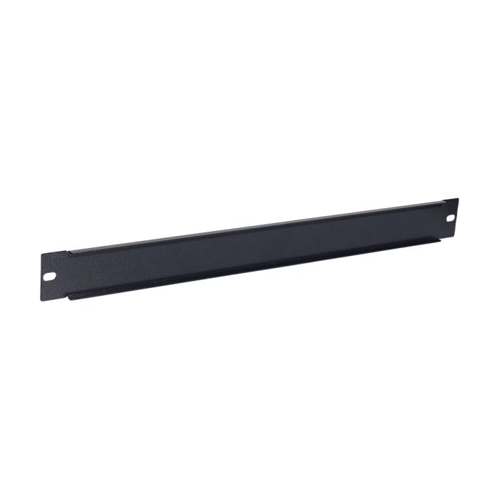 Панель/заглушка NVC-BP/1U Black для комутаційної шафи 19"