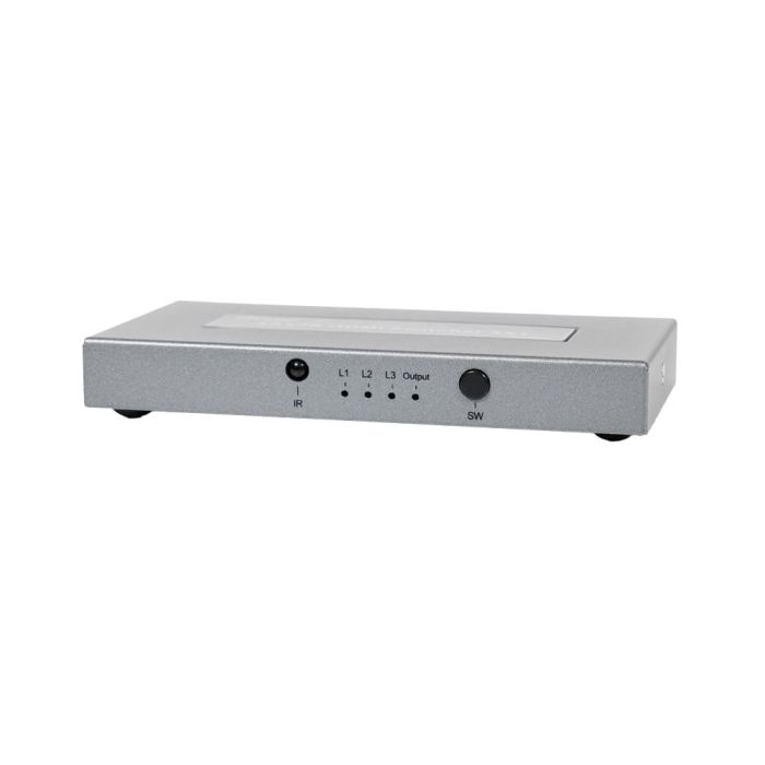 Комутатор 4K HDMI 2.0 3x1 Dtech DT-7431