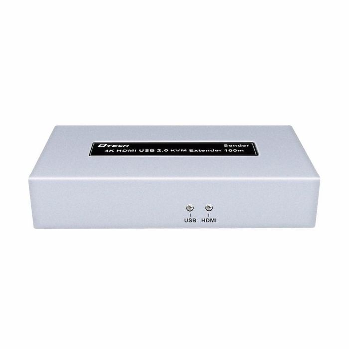 Подовжувач 4K HDMI і USB 2.0 KVM 100m Dtech DT-7051