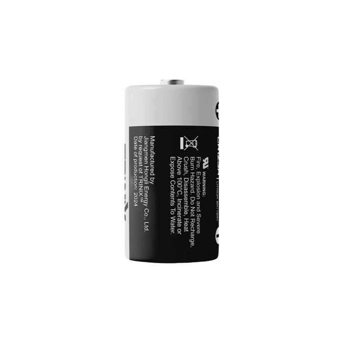 Комплект Trinix: батарея CR123A 3V LiMnO2 1700mAh (2 шт.) для датчиків Ajax, Tiras Orion Nova X, TriniX