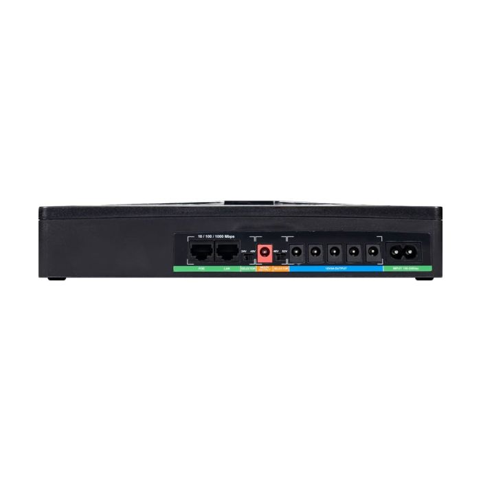 Джерело безперебійного живлення DC UPS Trinix TRX-MUPS-48100 Type-C (4*6000mAh LiFePo4) 5V/12V/24V/48V/52V/PoE, LiFePO4 4*6Ah, для роутера і медіаконвертера