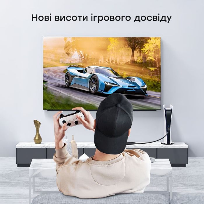Кабель оптичний HDMI 2.1 100m Dtech DT-HOF8100