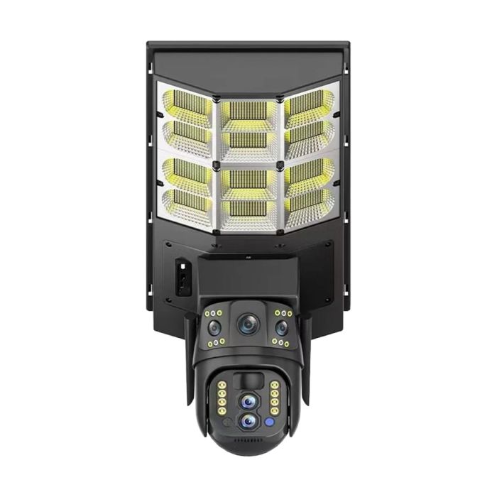IP PTZ-відеокамера автономна з 4G, прожектором та сонячною панеллю 3Mp+3Mp Light Vision VLC-1030IG10ZL/2C (Lamp+Solar) f=4mm, на акумуляторних батареях