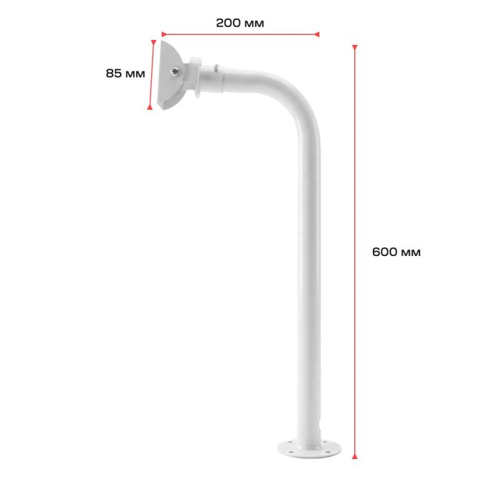 Кронштейн для відеокамери Light Vision VLC-07BR/0.6M BRIDGE настінний монтаж