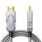 Кабель оптичний армований HDMI 2.1 80m Dtech DT-HF8080K