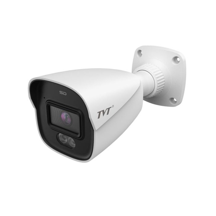Комплект IP-відеонагляду на 8 камер TVT IP-Video Kit 8x4Mp (B) PoE: 8 циліндричних 4Mp відеокамер + 8-канальний 6Mp відеореєстратор
