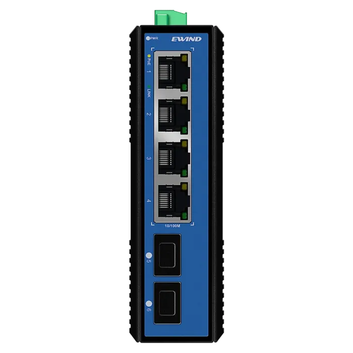 Ewind EW-PIS1706-4FE Комутатор 4 порти некерований