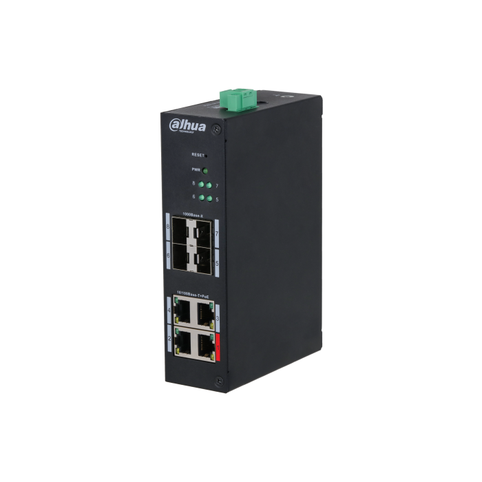 Dahua DH-HS4408-4ET-96 Комутатор 4 порти некерований