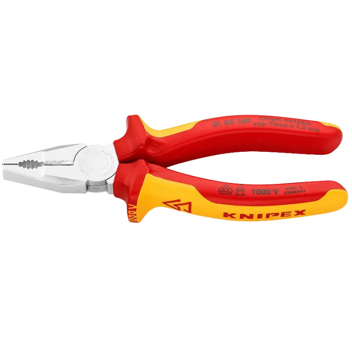 KNIPEX 01 06 160 Пасатижі (плоскогубці)