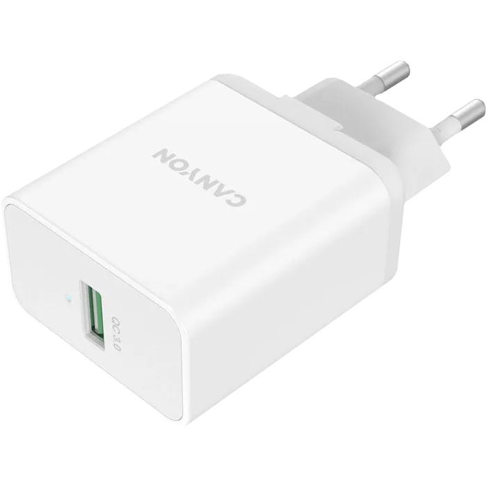 Canyon H-36-01 white (QC 36W) Мережевий зарядний пристрiй