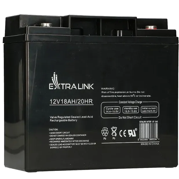 Extralink AGM 12V 18 Ah Акумулятор