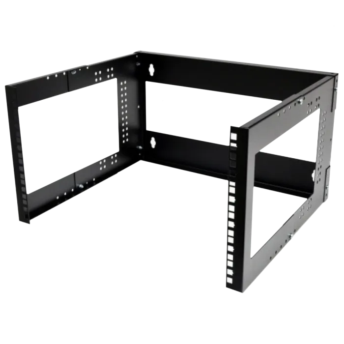 Кронштейн 19" 6U настінний , глиб. 280 - 480мм, чорний