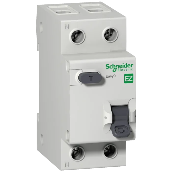 Schneider Electric EZ9D34632 Easy9, 1Р+N, 32А 30мА AC Диференційний автоматичний вимикач