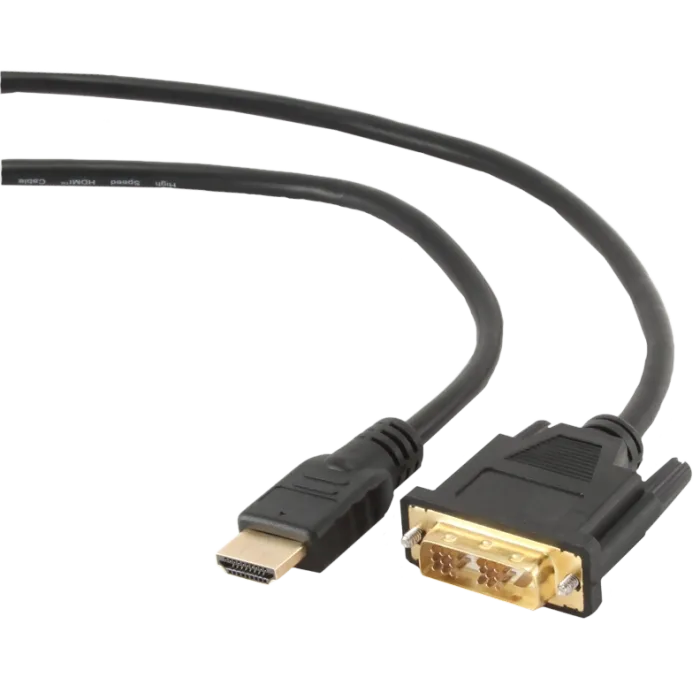Cablexpert CC-HDMI-DVI-0.5M Кабель HDMI - DVI 18+1pin M, 0.5m