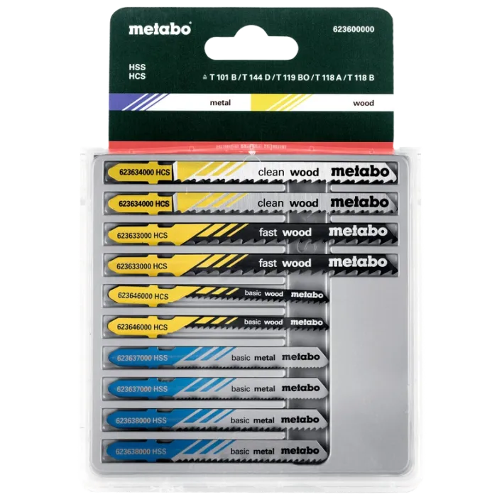 Metabo (623600000) Пильні полотна для лобзика