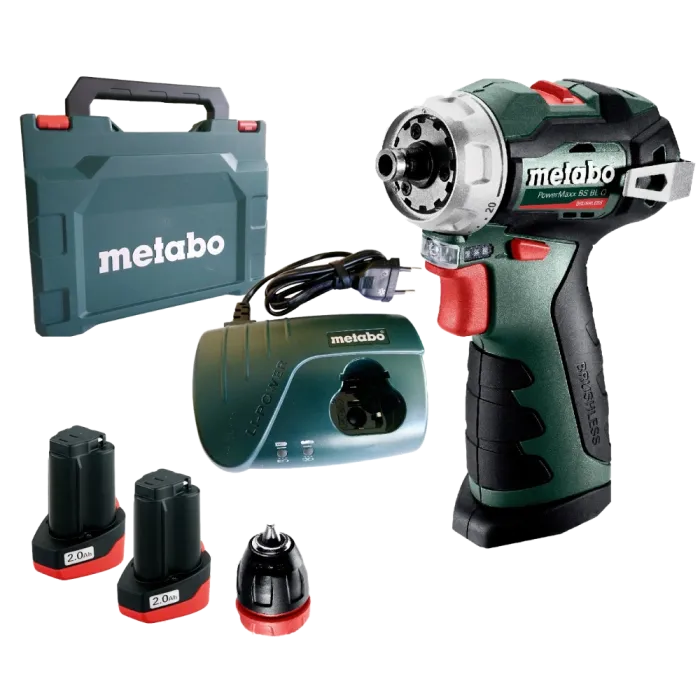 Metabo PowerMaxx BS BL Q (601749500) Акумуляторний безщітковий дриль-шурупокрут