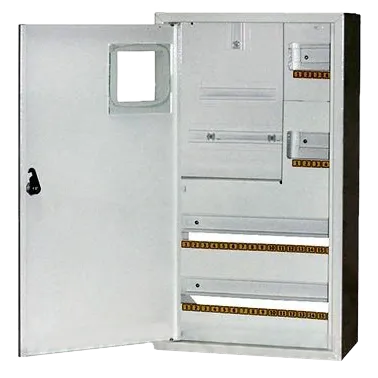 E.NEXT e.mbox.stand.n.f3.36.z Шафа металева, під 3-ф. лічильник, 36 мод., навісна, з замком