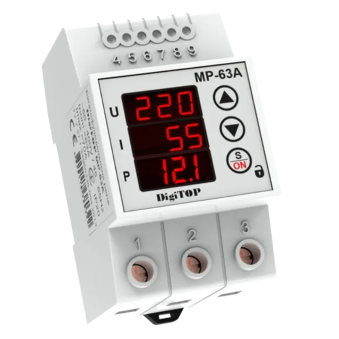 DigiTop MP-63A Реле напруги