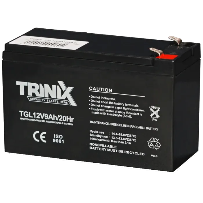 TRINIX GEL Super Charge TGL12V9Ah Акумуляторна батарея